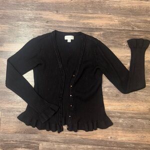 ❌❌ SOLD ❌❌ Black Cardigan Sweater